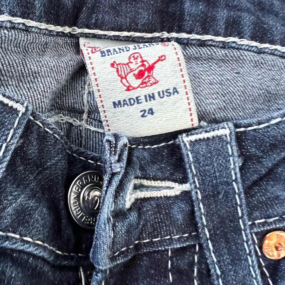 True Religion Low Rise Straight Jeans – Size 24 - Picture 11 of 13